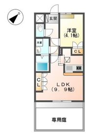 プランドールⅠの間取り画像