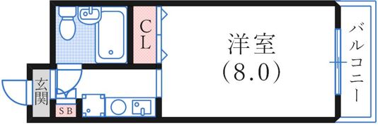 メゾンド御影パート2の間取り画像