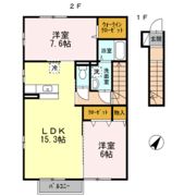 クレールコートの間取り画像