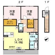 ラクス ナカヤⅡの間取り画像