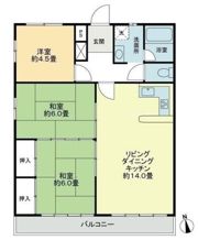 メゾン栗林の間取り画像