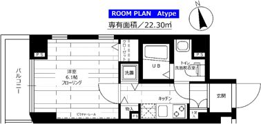 ステージファースト池尻大橋の間取り画像