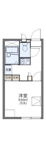 レオパレス王御住の間取り画像
