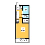 AMOUR壱番館の間取り画像
