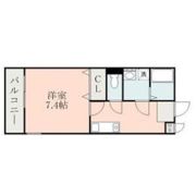moon harp九品寺の間取り画像