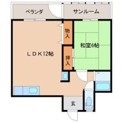 ラフォーレ新庄Ⅱの間取り画像