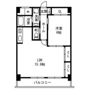 グロワール北江口の間取り画像