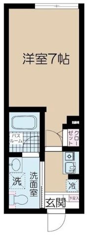 フェリーチェ桜上水Aの間取り画像
