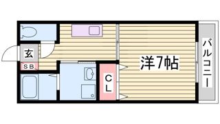ドミール北鈴の間取り画像
