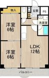フェルザ長田(旧:リヴィエール・カンパーニュ)の間取り画像