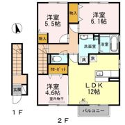 クリアル曙の間取り画像