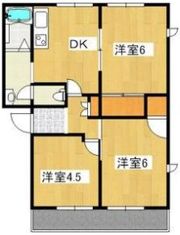 ヴィルヌーブAの間取り画像