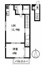 ファミール石原の間取り画像