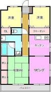 ボヌール原田町の間取り画像