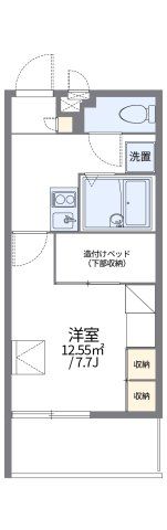 レオパレスコーラルアイルⅡの間取り画像