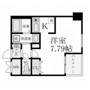 ダイドーメゾン大阪本町EASTの間取り画像