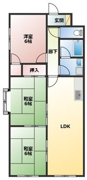 メゾンパラディー大府の間取り画像