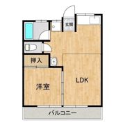 ヴェイル高見原Aの間取り画像