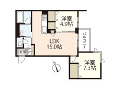 グランメゾンの間取り画像