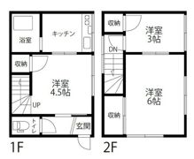 イイジマアパート2の間取り画像