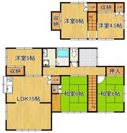 光貞台戸建の間取り画像