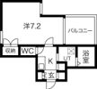 ディー・シモンズ梅田の間取り画像