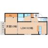 フェヴァリー川東の間取り画像