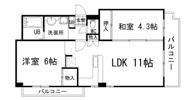 マティエール曽根の間取り画像