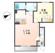 トゥ ヴェール（Tout Vert）の間取り画像