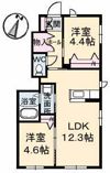 サニーガーデンの間取り画像
