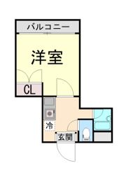 ロイヤルコート神戸岡本の間取り画像