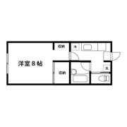 コーポアサヒの間取り画像