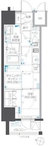 ZOOM本郷の間取り画像