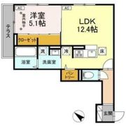 D-ROOM泉崎IIの間取り画像