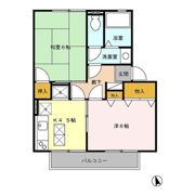 サザンコーポラスⅡの間取り画像