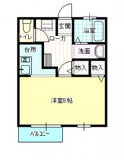 テラスグリーンヒルA棟の間取り画像