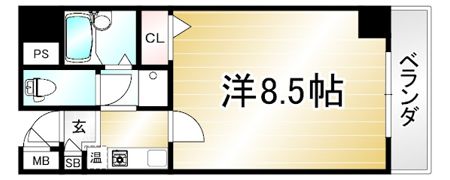 サムティ上堀川の間取り画像
