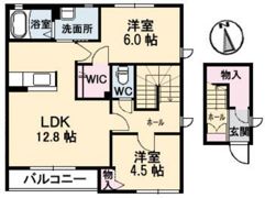 ヴィラージュ 壱番館の間取り画像