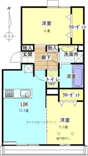 アリュール林の間取り画像