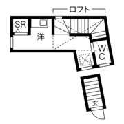サークルハウス北千住の間取り画像