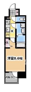 スプランディッド京橋EASTの間取り画像