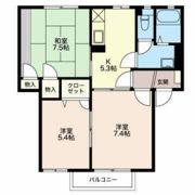 ディアス内川 Aの間取り画像