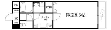 ガリレオビル1の間取り画像