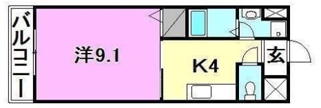 第3マンションふじの間取り画像
