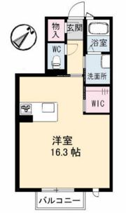 グランカーサ光ヶ丘の間取り画像