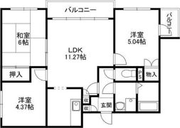 デイグランロイヤルメゾンの間取り画像