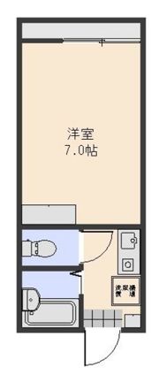 フルール豊成の間取り画像