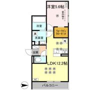 クランツ朝生田の間取り画像