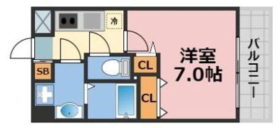 ラシーヌ瓦屋町の間取り画像
