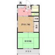 松風荘Ⅱの間取り画像